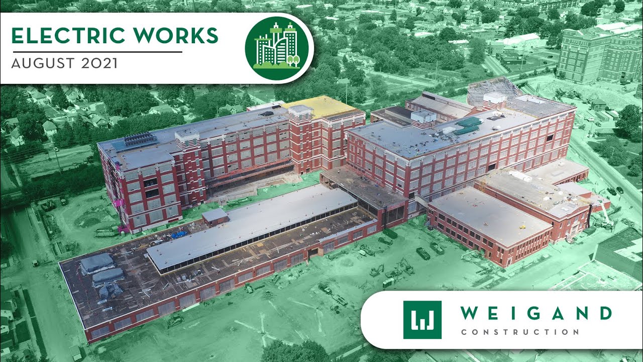 Electric Works Construction Update August 2021 YouTube