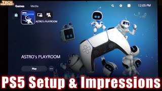 PS5 Setup &amp; First Impressions - PlayStation 5