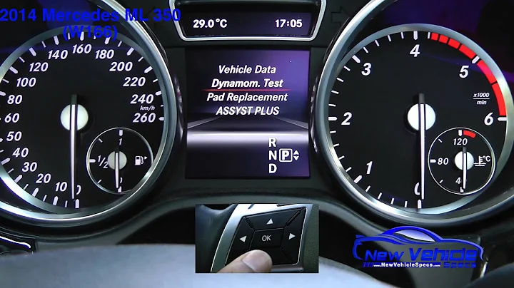 2014 Mercedes Benz ML350 Oil Light Reset / Service Light Reset