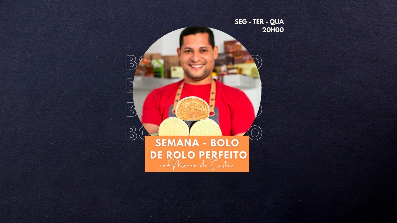 Semana do Bolo de Rolo Perfeito  - ( BOLO DE ROLO DE NOIVA)