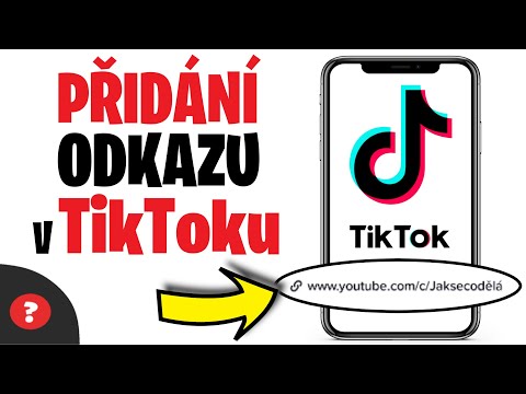 Jak PŘIDAT ODKAZ na TIKTOK | Návod | TikTok / MOBIL