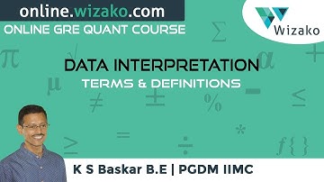 GRE Data Interpretation | Basic Terms & Definitions | Growth vs Growth Rate | GRE Online Course