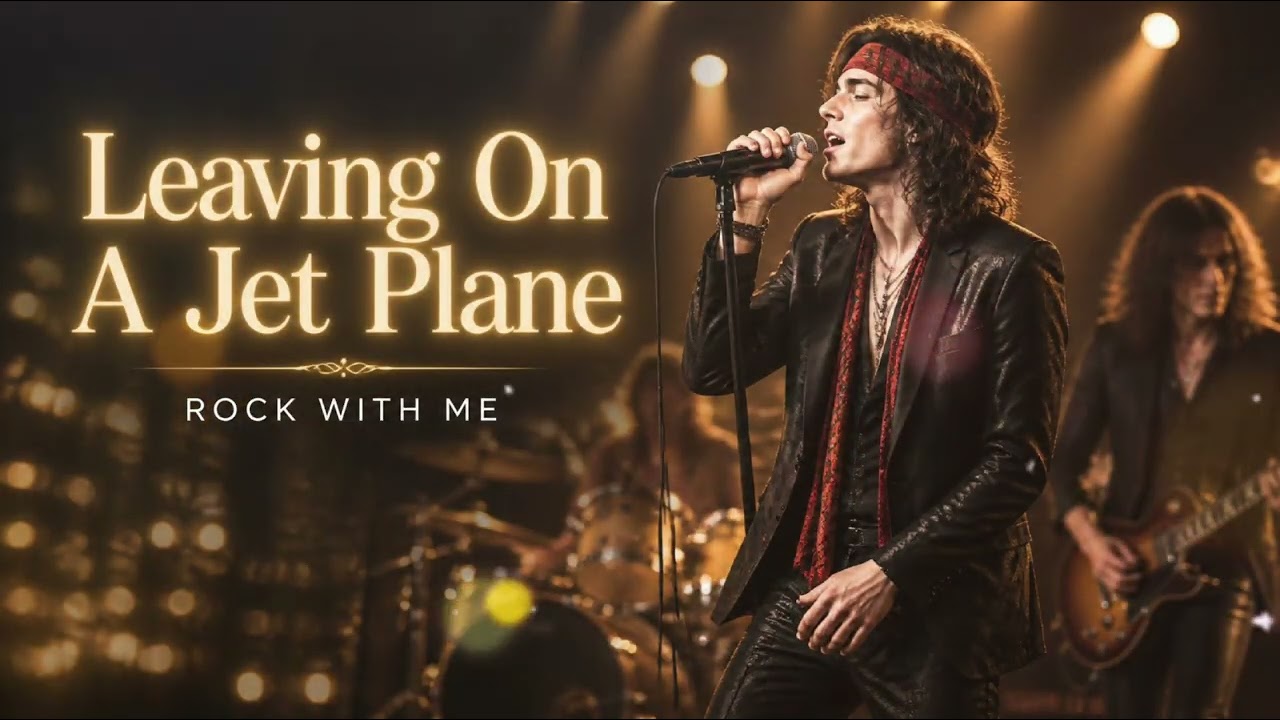 Leaving on a Jet Plane - John Denver (Cover) | Emotional Slow Rock Version by Rock With Me