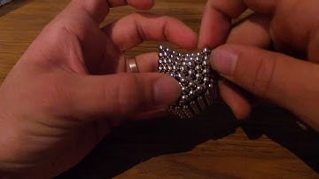 Step 4 for Cuboctahedron Variation adding 3 and 4 sided pyramids (zen magnets)