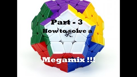 How to solve a Megaminx - Part 3 ( Beginners method)