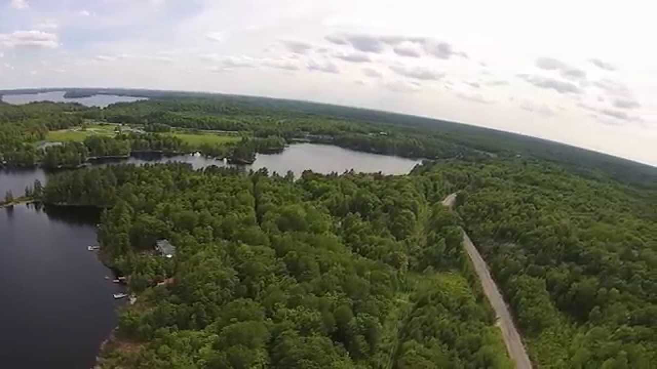 Drone View of Brandy Lake, Muskoka YouTube