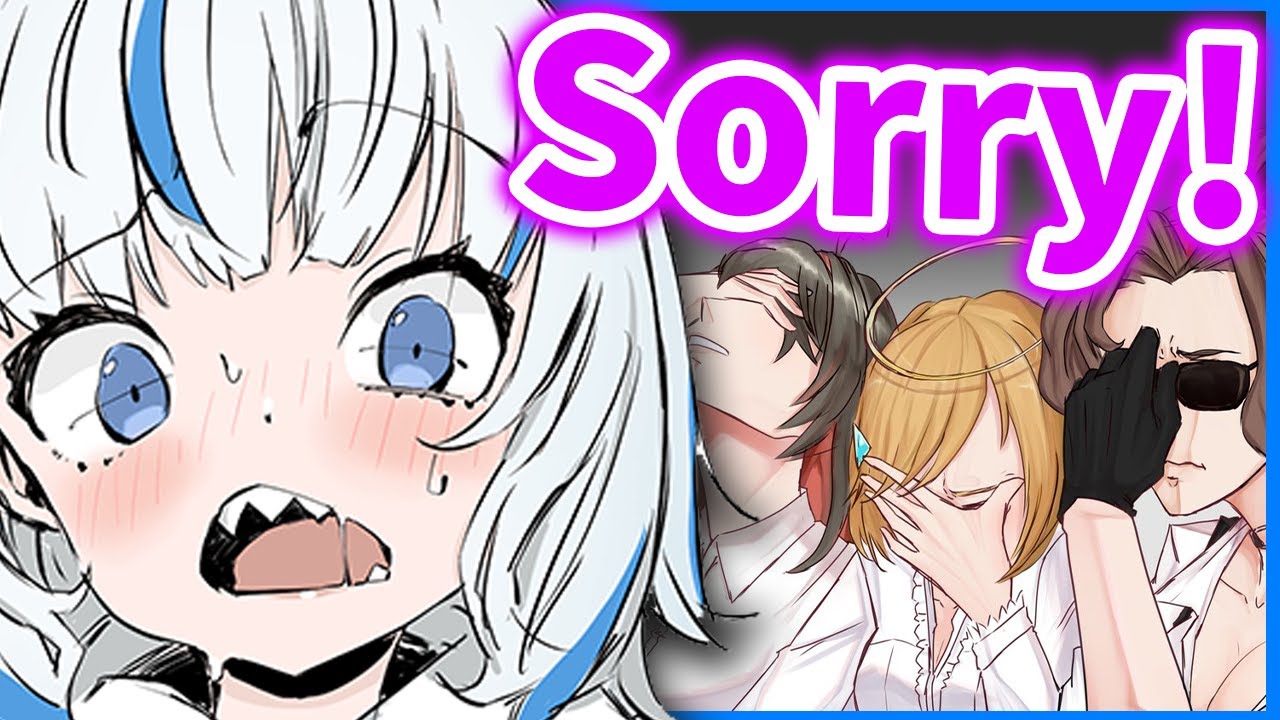 Gura DON'T... EN Managers are gonna have a Field day with this one!【Gawr Gura / HololiveEN】