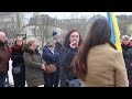 Chartres 25 02 2023 rassemblement solidarit ukraine 1er anniversaire dela guerre