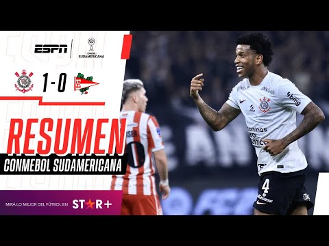 Celebra el ‘Timao’: Corinthians se impuso 1-0 ante Estudiantes, por Copa Sudamericana