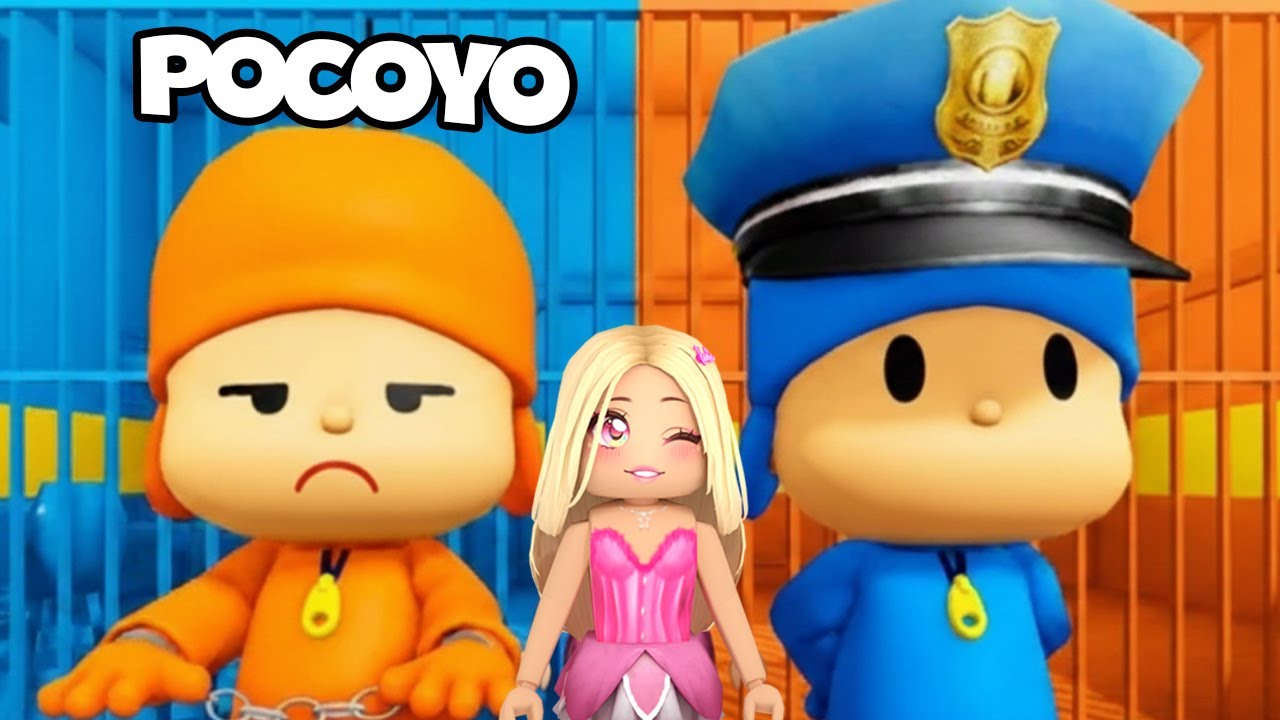 POCOYO AMA HIRSIZ VS POLİS 🤩 ROBLOX KÜBRA NİSA