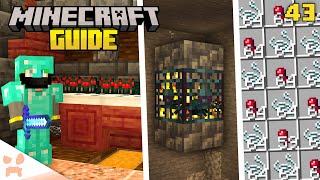 DOUBLE CAVE SPIDER XP FARM! | Minecraft Guide (Tutorial Lets Play #43)