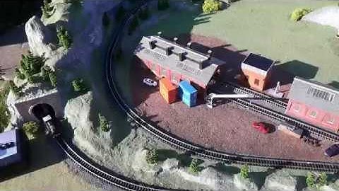 N Gauge Quarry Layout Model railway