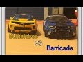 Bumblebee Versus Barricade - Transformers The Last Knight Stop Motion