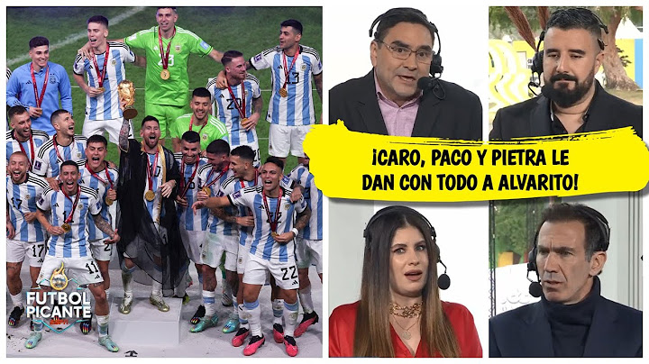 MESSI y ARGENTINA son campeones del mundo y Álvaro Morales SANGRA POR LA HERIDA | Futbol Picante