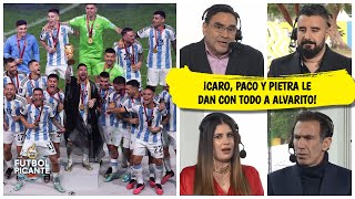 MESSI y ARGENTINA son campeones del mundo y Álvaro Morales SANGRA POR LA HERIDA | Futbol Picante