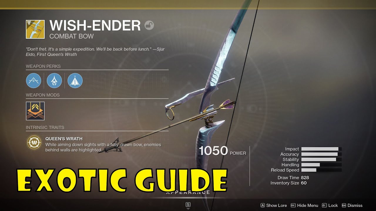 destiny 2 วิธีเล่น  Update  [Destiny 2] สอนทำเควสธนูยิงไข่ Exotic Bow Wish-Ender