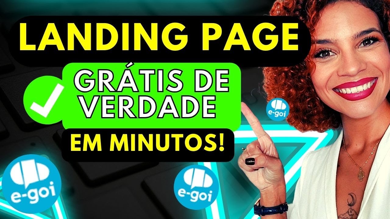 LANDING PAGE: Como criar uma landing page Grátis na Egoi (página de captura)