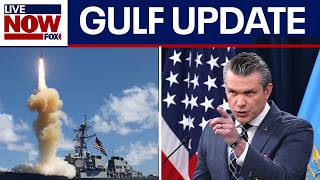 US Navy guided missile destroyers operate in Arabian Gulf