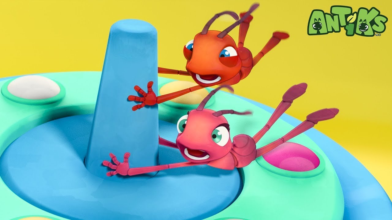 The Spin Class From Hell | 🐛 Antiks & Insectibles 🐜 | Funny Cartoons for Kids | Moonbug