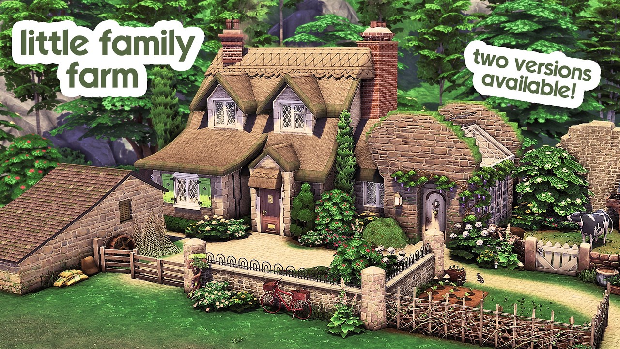 Little Family Farm | The Sims 4 Speed Build