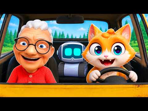Cat & Granny go on ROADTRIP! (I Am Cat VR)
