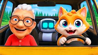 Cat & Granny go on ROADTRIP! (I Am Cat VR) screenshot 5