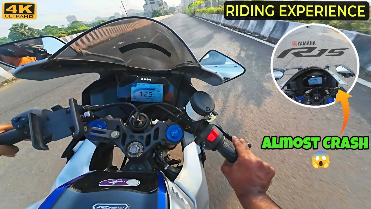Riding R15 M For The First Time 🥵 R15 M Riding Experience ⚡#r15 #yamaha ...