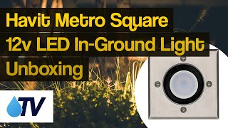 Havit Metro 12v LED In-Ground Exterior Uplight - Unboxing