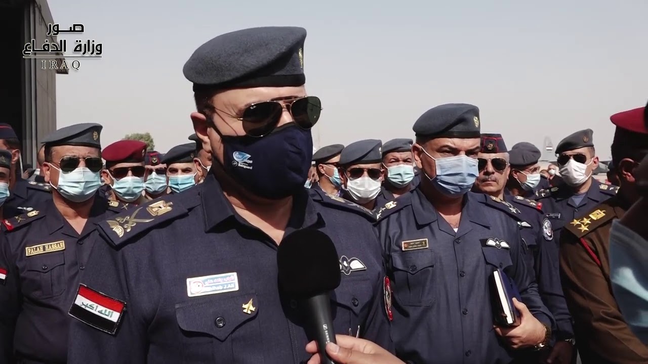 قيادة القوة الجوية تقيم مراسم تشييع مهيبة لقائد قاعدة عين الأسد الجوية‏