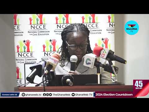NCCE report shows 81.8% of Ghanaians are willing to vote in presidential elections