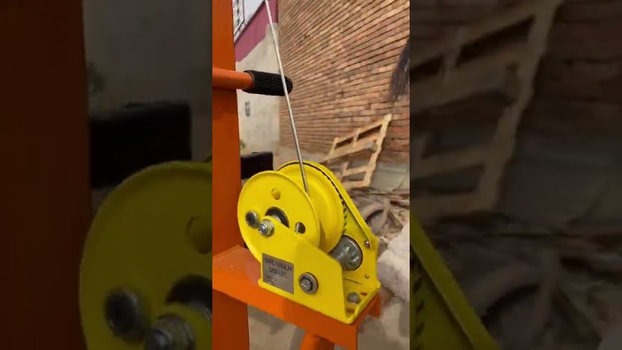 self-loacking hand manual winch, non-electrical crank winch tool