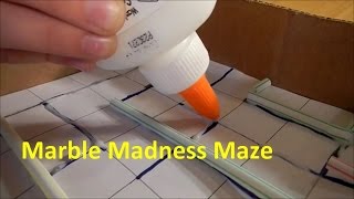 How to build a Marble Maze - Cubscout Eric