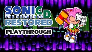 Sonic CD Restored playthrough (100% Save File) -SnocTheSock