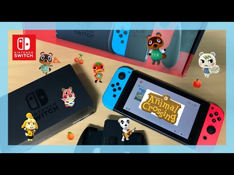 [Nintendo Switch] 닌텐도 스위치 신형 언박싱 Nintendo Switch Neon Unboxing