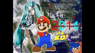 The odd Miku x Mario idea (Super Mario x Hatsune Miku)+ OK KO x Sonic and the Switch Lite