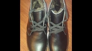 Посылка из Китая (мужские зимние ботинки)