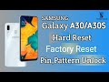 Samsung Galaxy A30/A30s Hard Reset & Unlock || How To Unlock Samsung A30s Pattern Lock| 100% Working