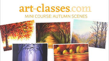 Art-Classes.com Mini Copic Course: Autumn Scenes