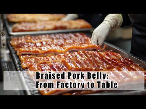 Braised Pork Belly: From Factory to Table