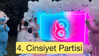 4. BEBEĞİMİZİN CİNSİYET PARTİSİ(4. BABY GENDER PARTY)