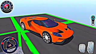 Extreme Racing Cars Simulator 3D ; Mega Ramp GT Car Stunts Master Driving 3D -  Mobile Gameplay #3 screenshot 4