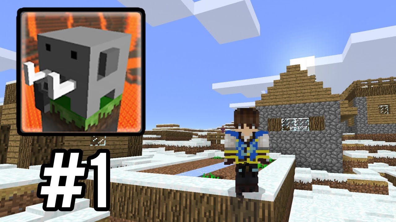 ВЫЖИВАНИЕ В ЗИМНЕМ БИОМЕ В Craftsman НАЧАЛО(#1)