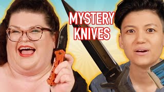Kristin And Jen Unbox Mystery Knives | Kitchen & Jorn