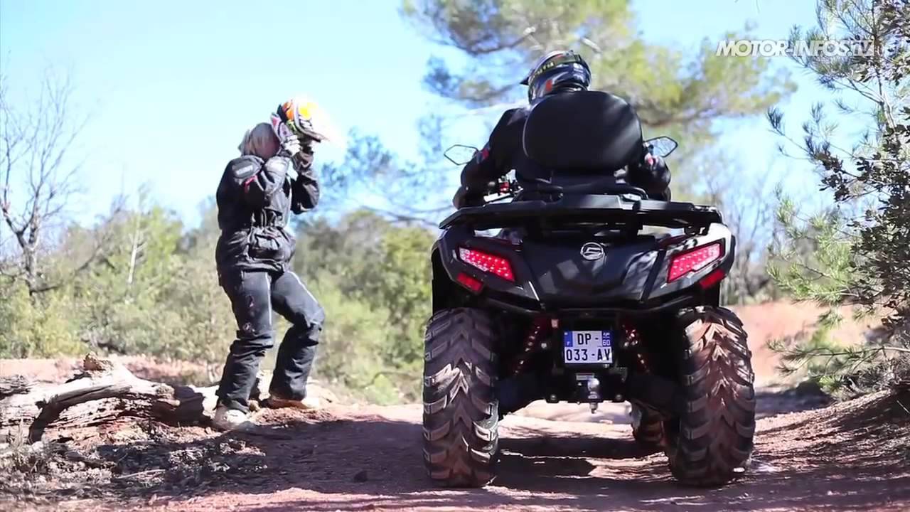 Essai quad CFMOTO CForce 550 Ltd YouTube