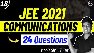 JEE 2021 Solution Series | COMMUNICATION SYSTEMS | JEE Physics