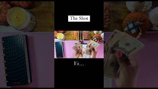 The Shot vs The Set up #shortsyoutube #cashstuffing #budgeting