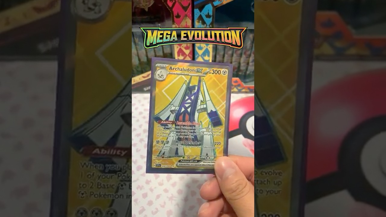 НОВЫЙ профиль колоды Archaludon EX | Mega Evolution