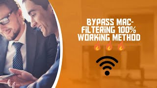 Bypass Macfiltering 100% Working Method 🔥🔥🔥 | Hack Mac-Filtered Wifi