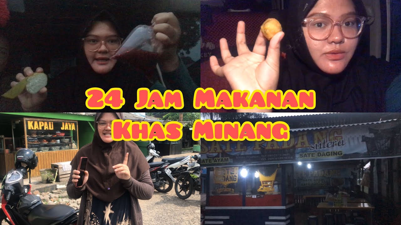 24 Jam Makanan Khas Sumatra Barat!! 
