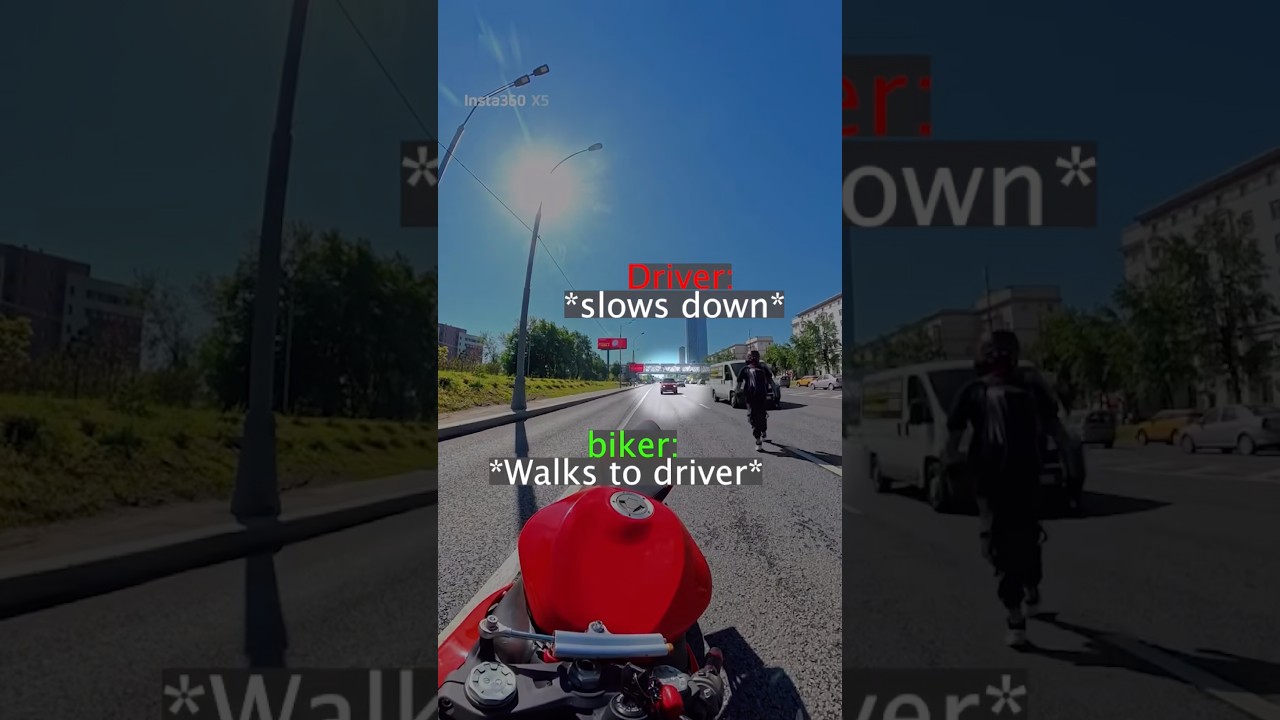 Dangerous driver almost causes a crash 😱